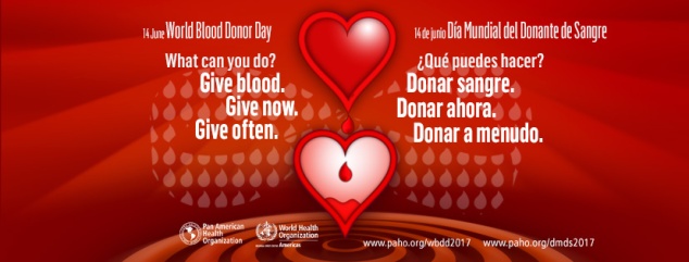 Día Mundial del Donante de Sangre #DíaMundialDelDonanteDeSangre